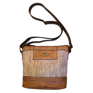 BOC Born Concepts Crossbody Brown Bag Medium Size Purse B.O.C.